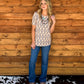 Sandy Aztec Top