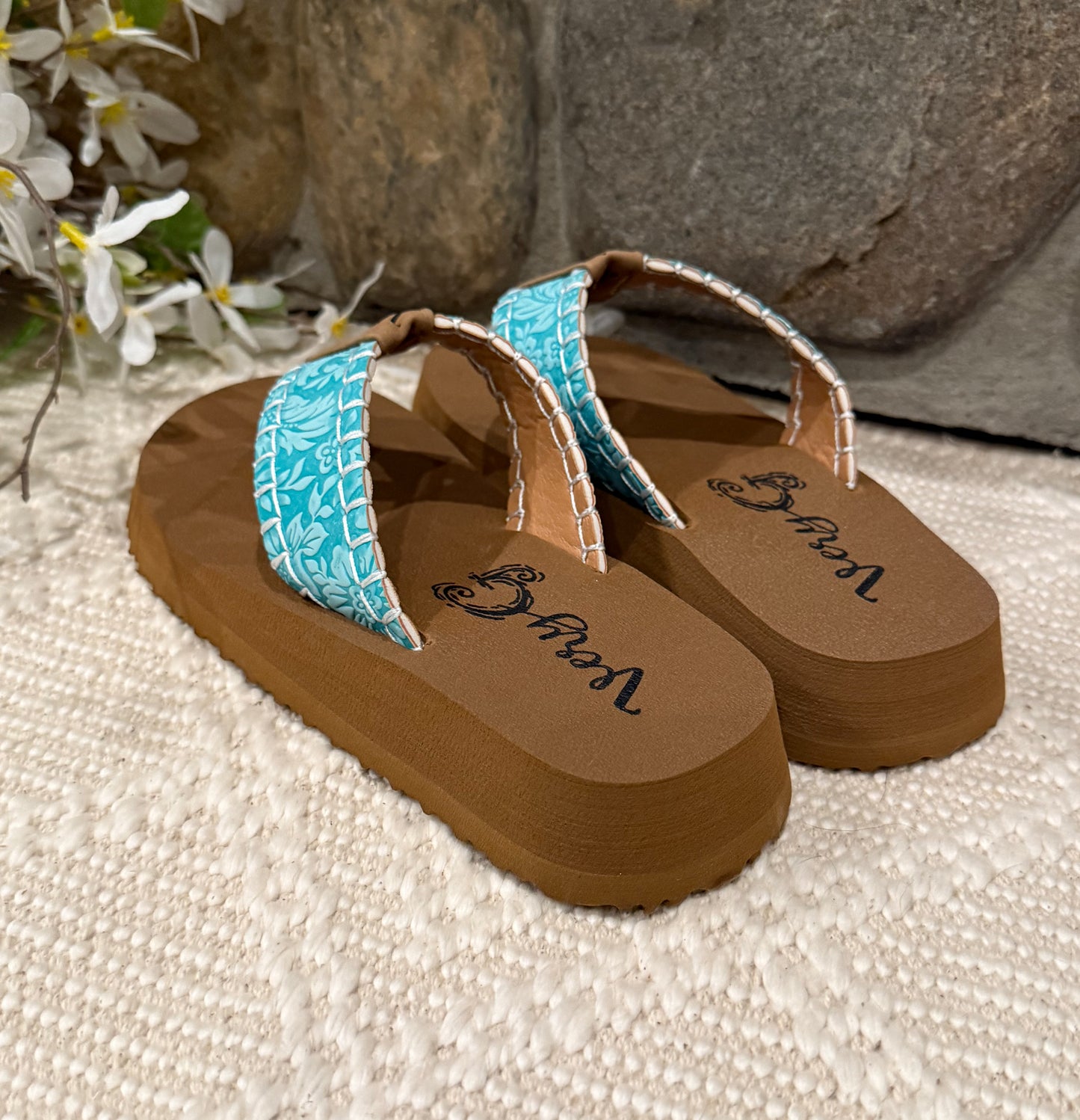 Pamela Sandals *Turquoise