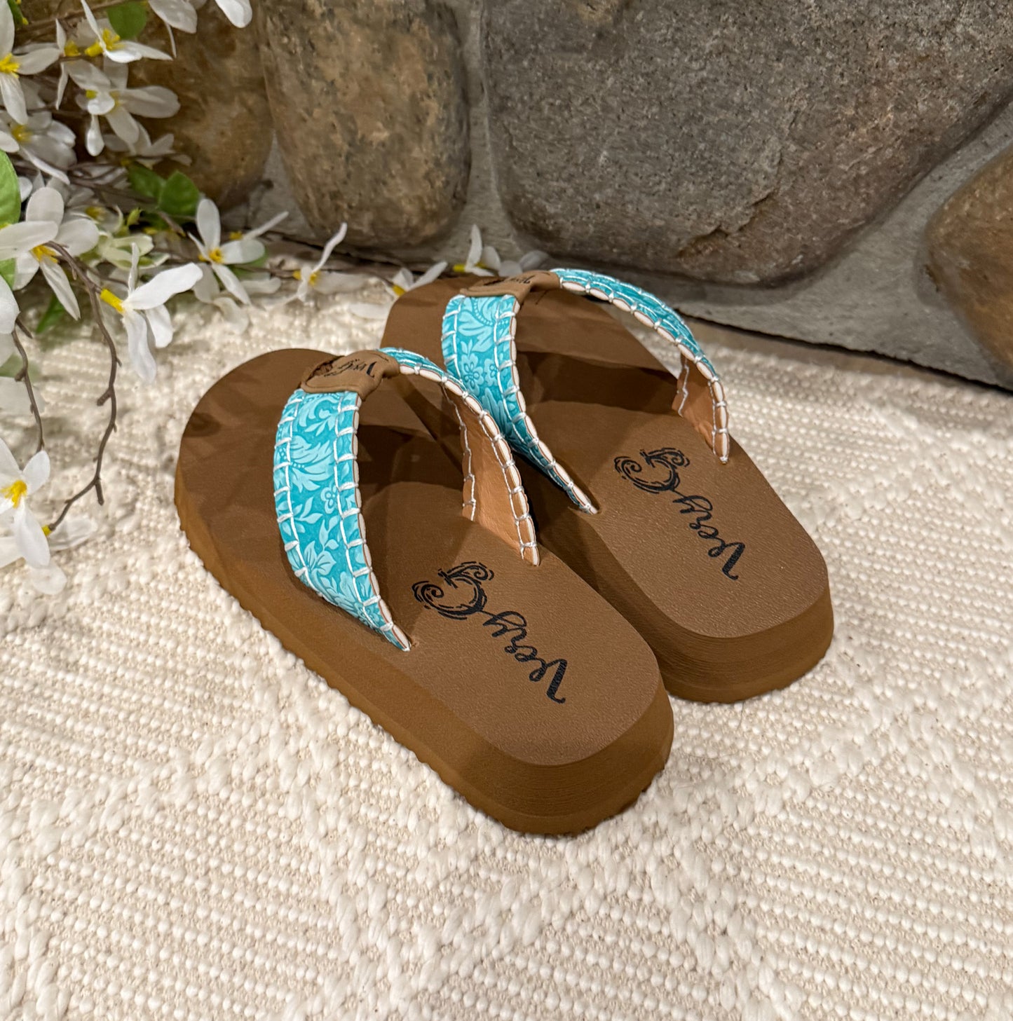 Pamela Sandals *Turquoise
