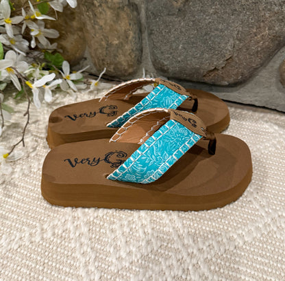 Pamela Sandals *Turquoise