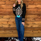 Night Aztec Sweater