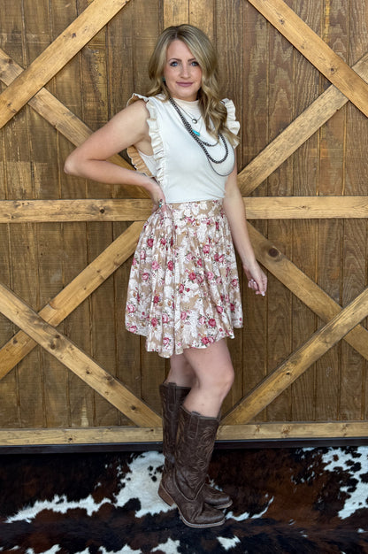 Antique Saddle Skirt