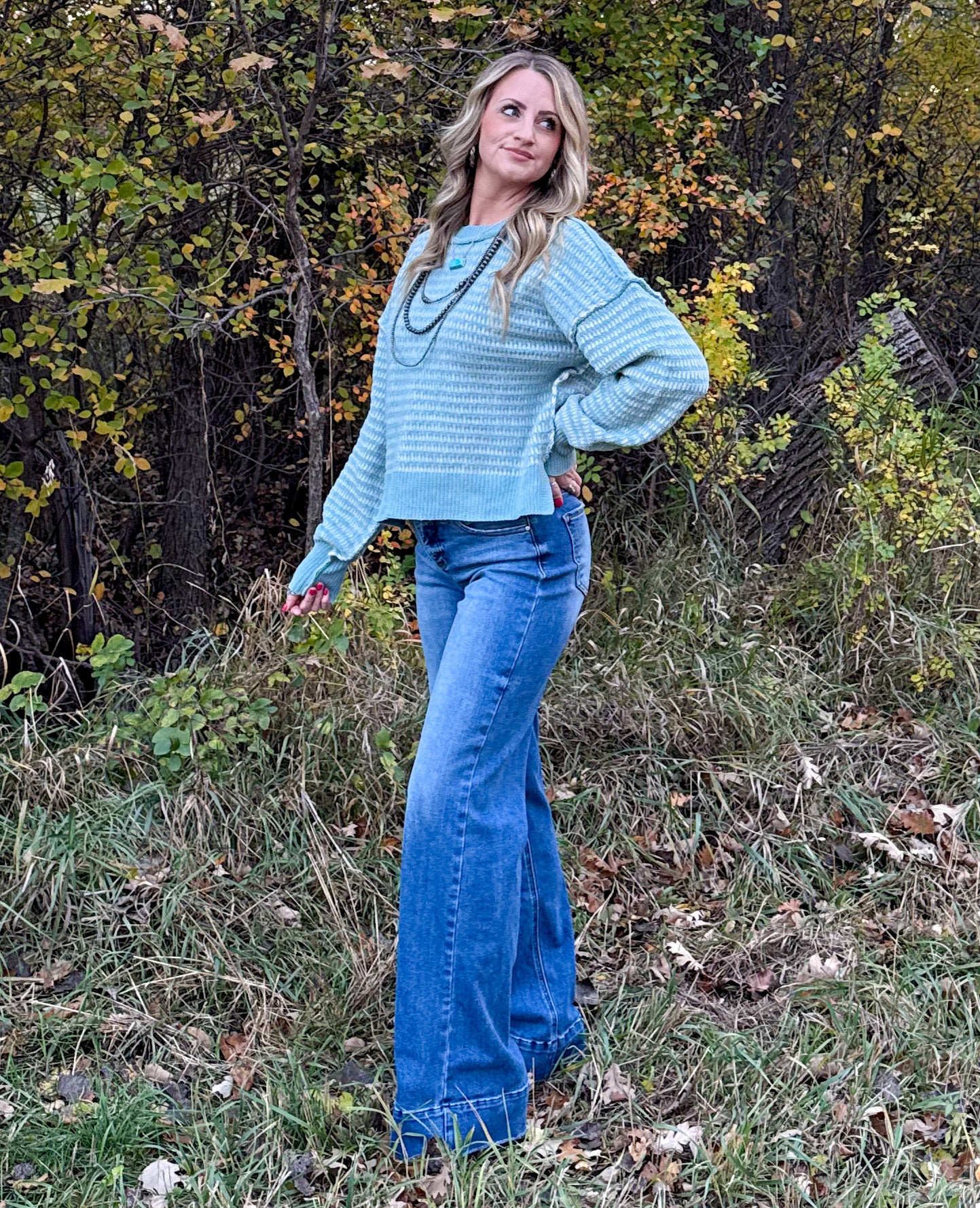 The Tess Sweater *Sage