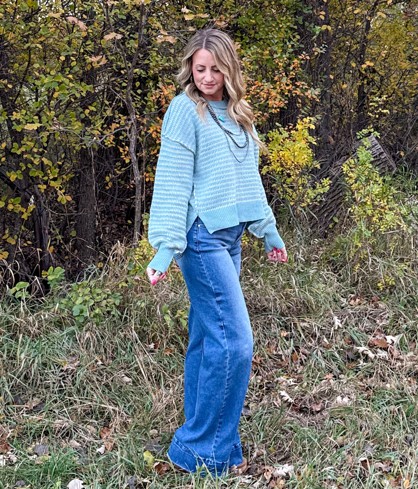 The Tess Sweater *Sage