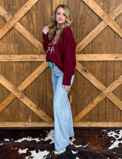 Western Way Sweater