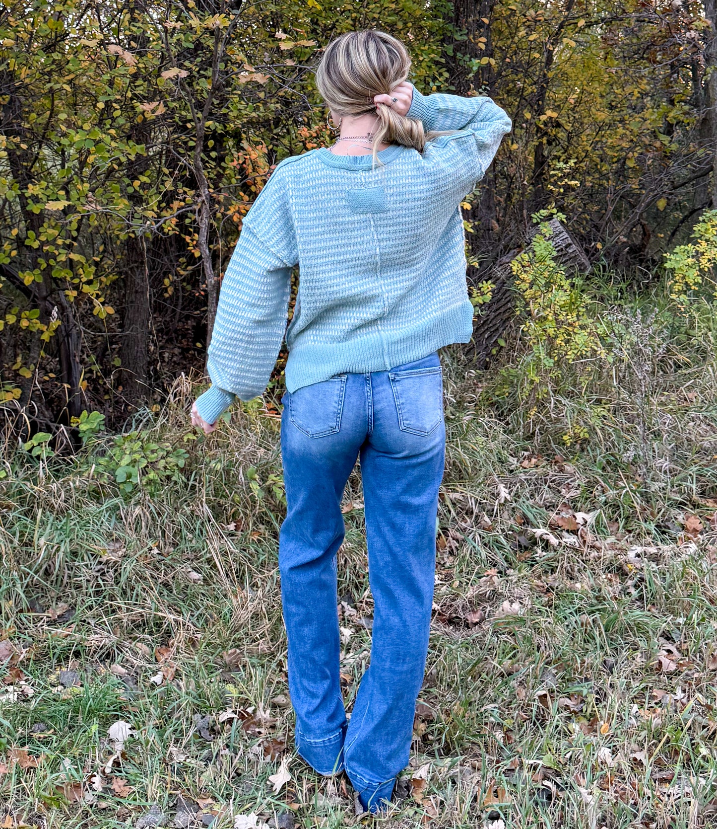 The Tess Sweater *Sage