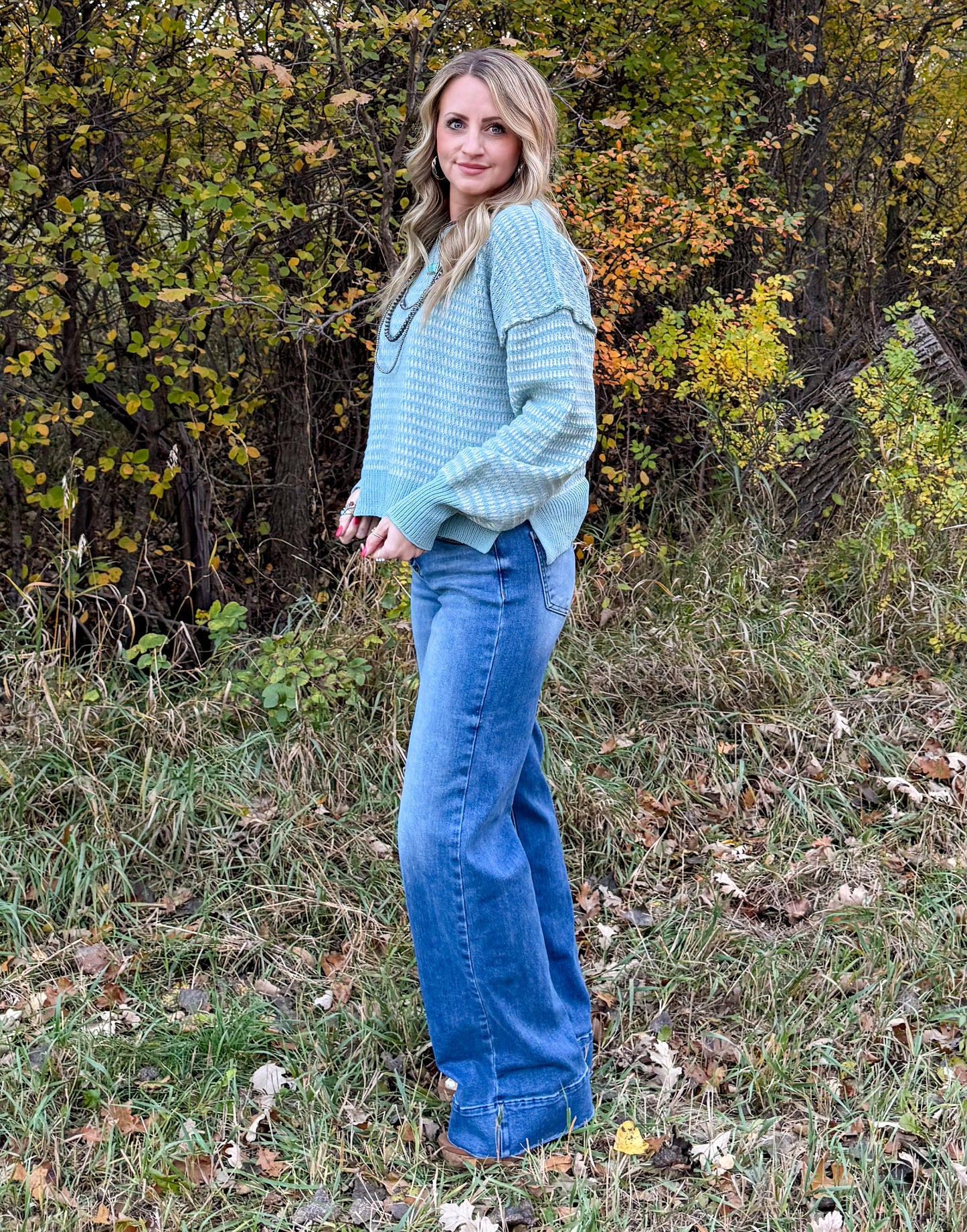 The Tess Sweater *Sage