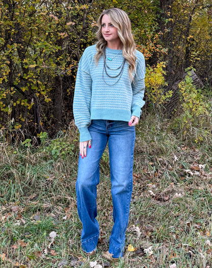 The Tess Sweater *Sage