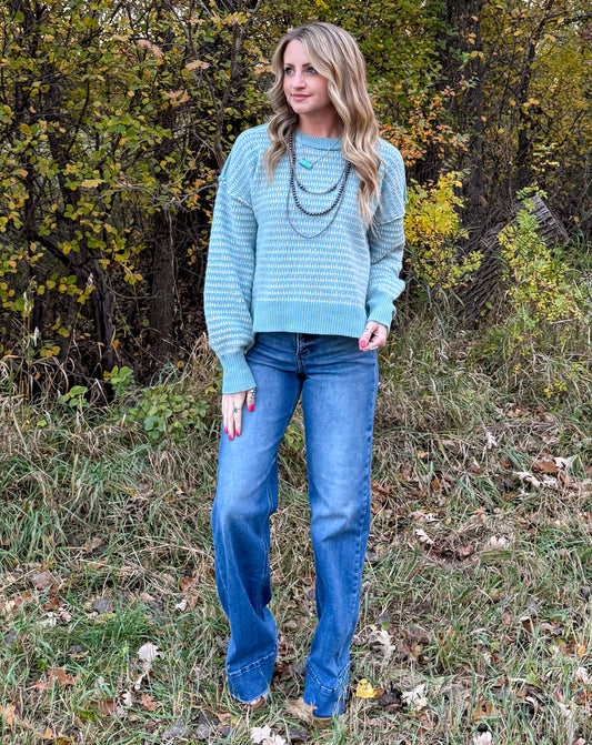 The Tess Sweater *Sage