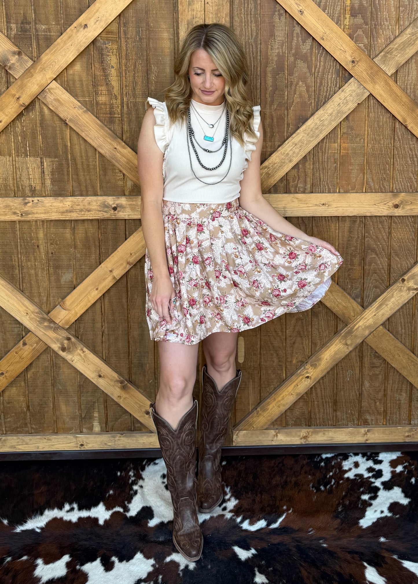 Antique Saddle Skirt