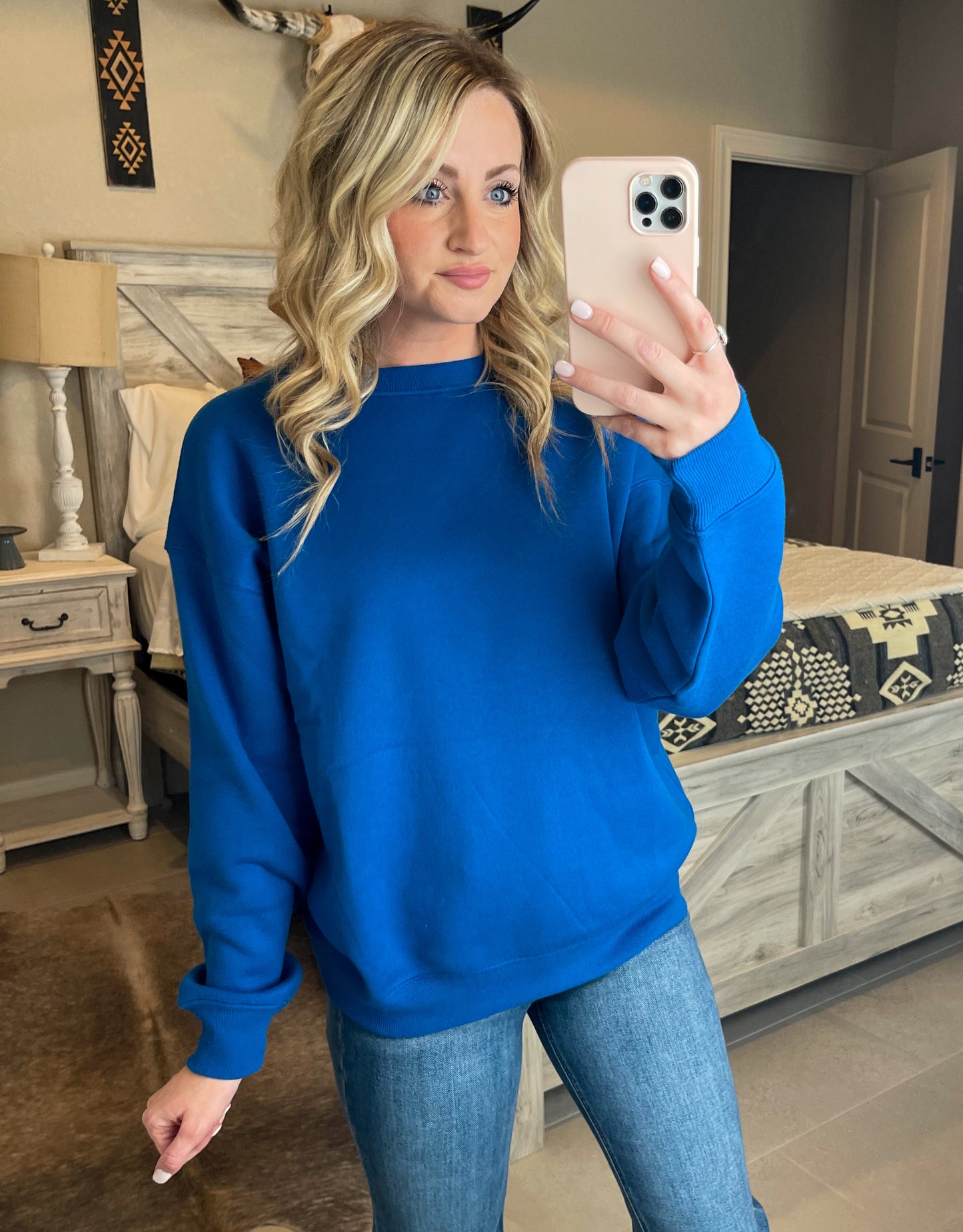 Cozy Sweatshirt *Blue