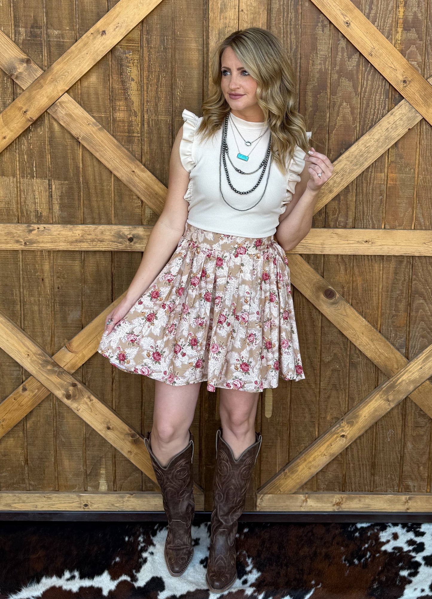 Antique Saddle Skirt