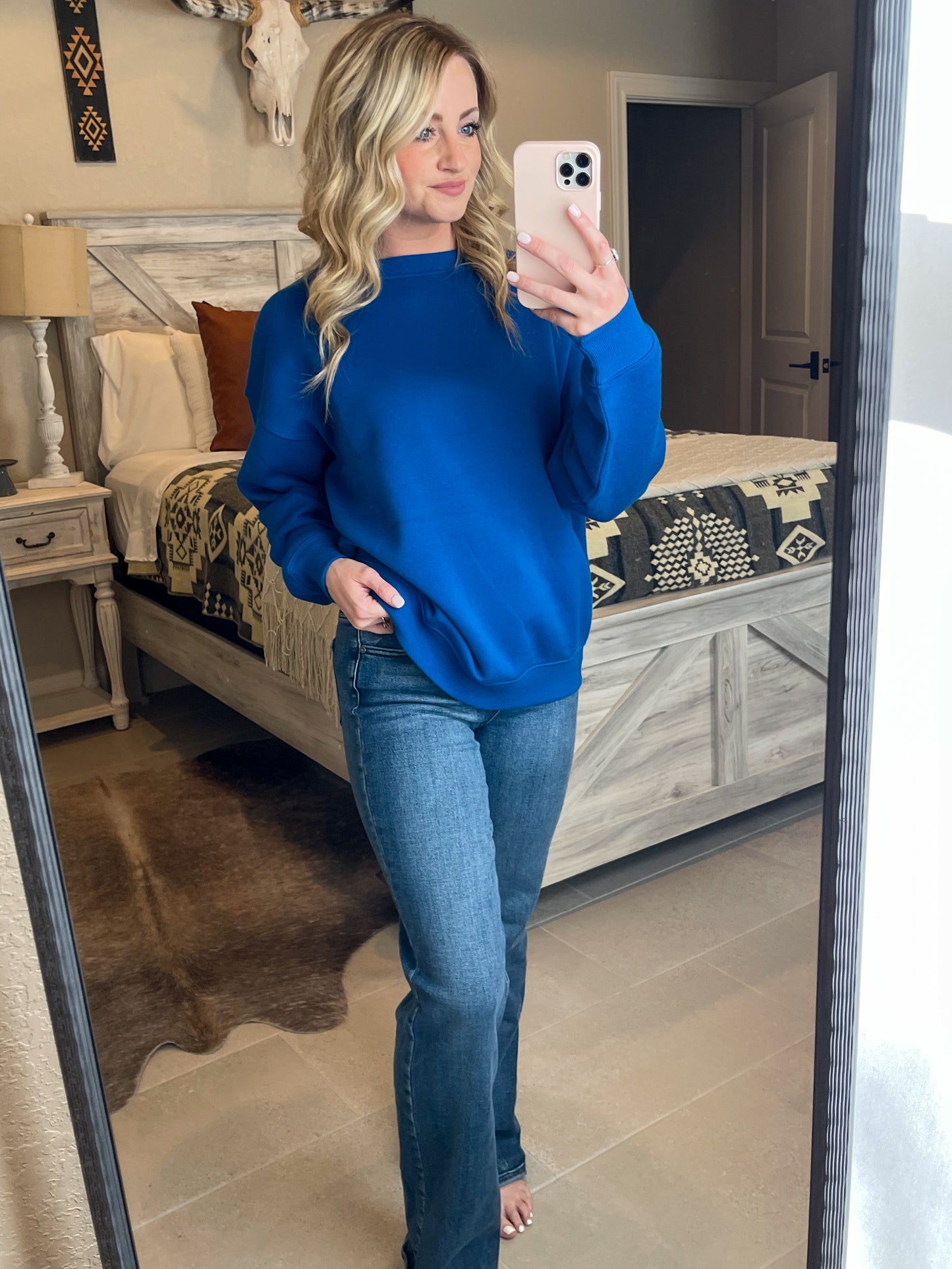 Cozy Sweatshirt *Blue