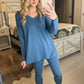 Get Comfy Lounge Set *Dusty Blue