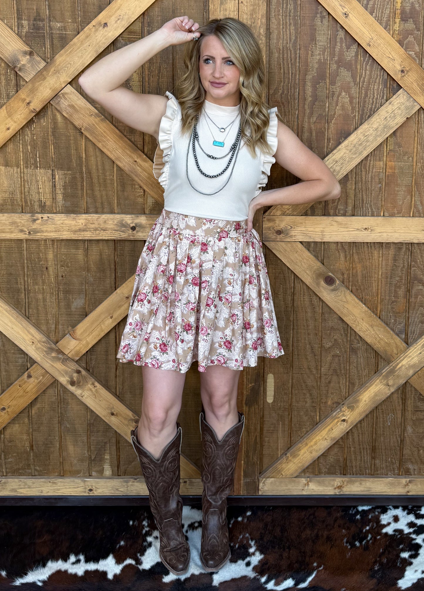 Antique Saddle Skirt