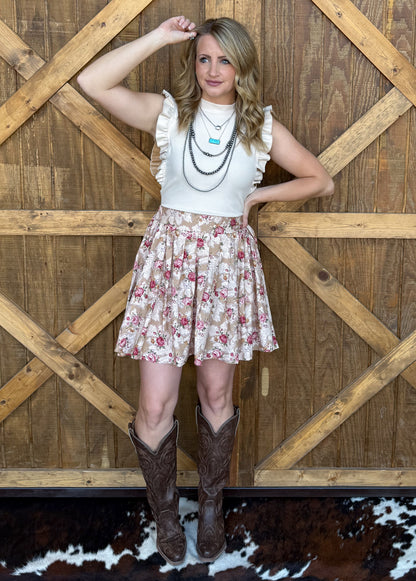 Antique Saddle Skirt