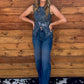Free Horses Button-Up Tank