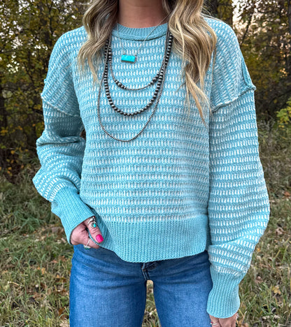 The Tess Sweater *Sage