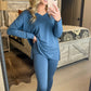 Get Comfy Lounge Set *Dusty Blue