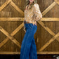 Cowboy Feather Pearl Snap