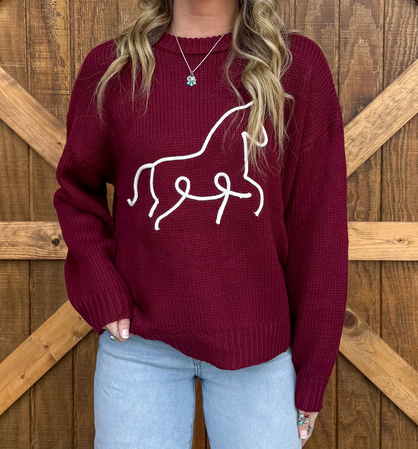 Western Way Sweater