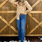 Cowboy Feather Pearl Snap
