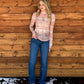 Beige Desert Mesh Top