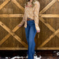 Cowboy Feather Pearl Snap