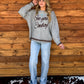 See You Cowboy Sweater *Grey