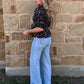 Fancy Midnight Floral Blouse