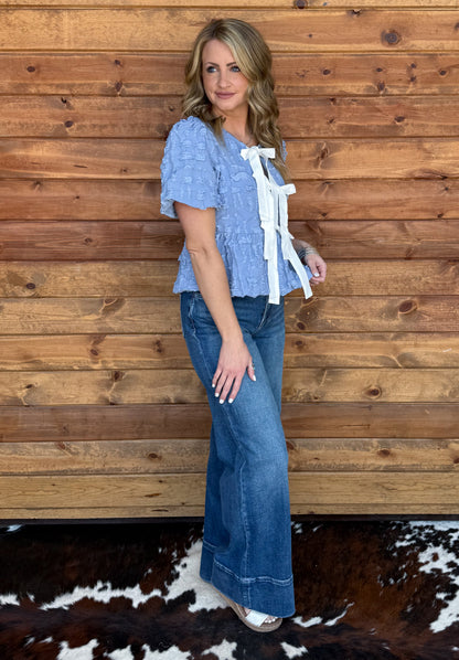 The Libby Blouse *Blue