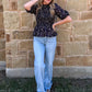 Fancy Midnight Floral Blouse