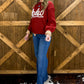 Red Rodeo Sweater