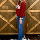 Red Rodeo Sweater