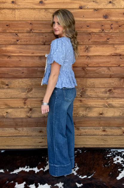 The Libby Blouse *Blue