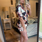 Cow Print Pajama Set