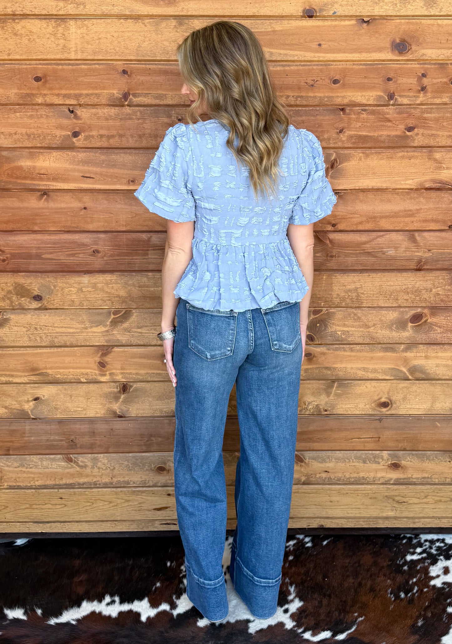 The Libby Blouse *Blue
