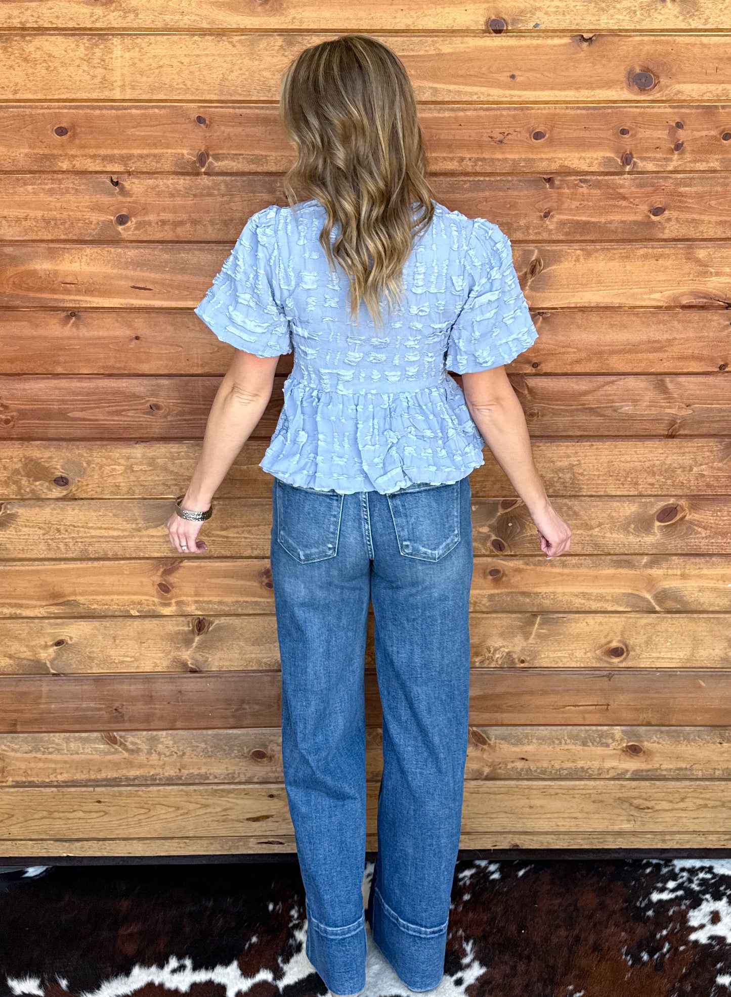 The Libby Blouse *Blue