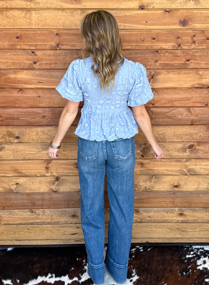 The Libby Blouse *Blue
