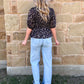 Fancy Midnight Floral Blouse