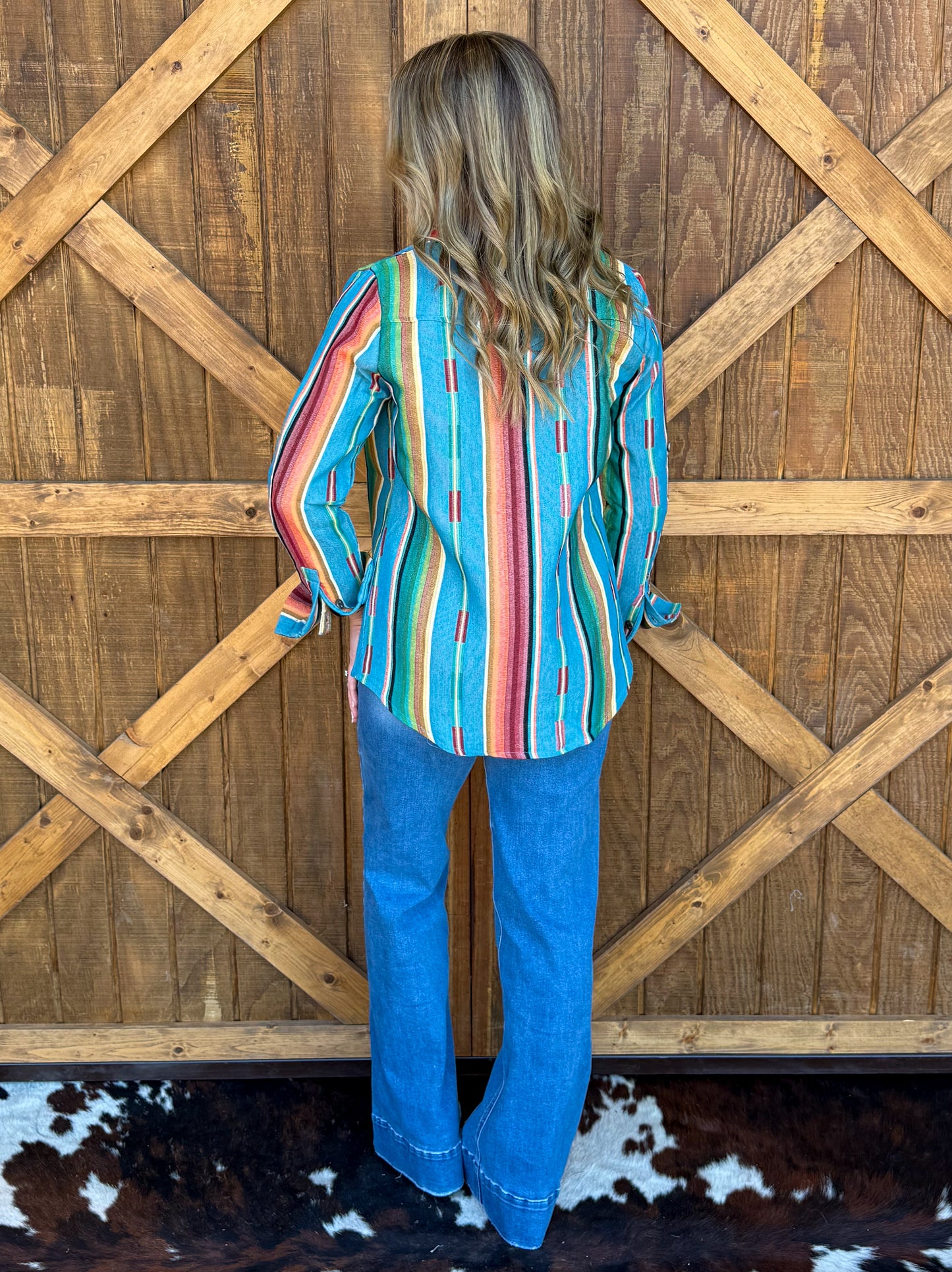 Serape Valley Button-Up