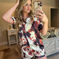 Cow Print Pajama Set