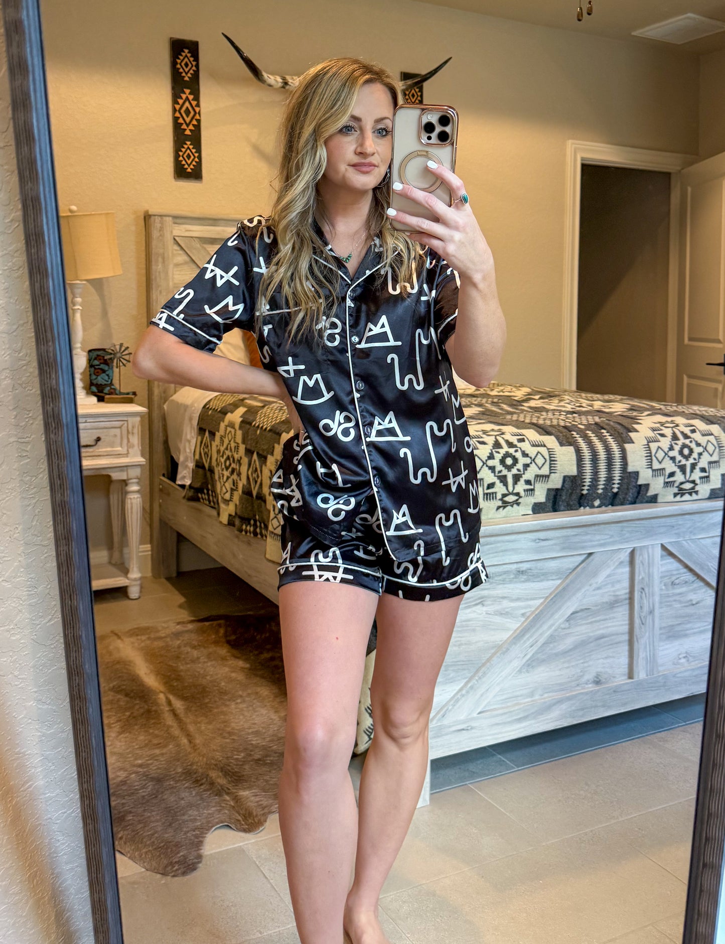 Branded Pajama Set