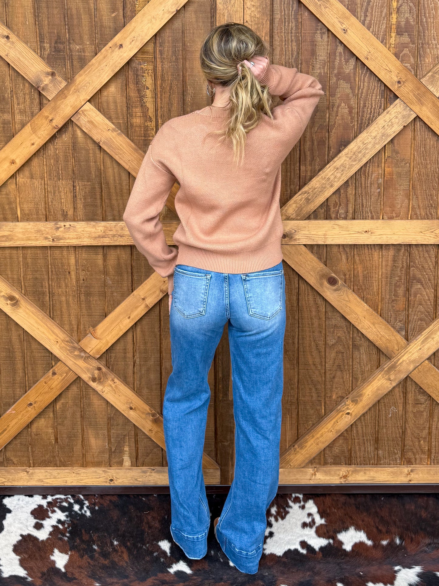 Pony Stars Sweater *Beige