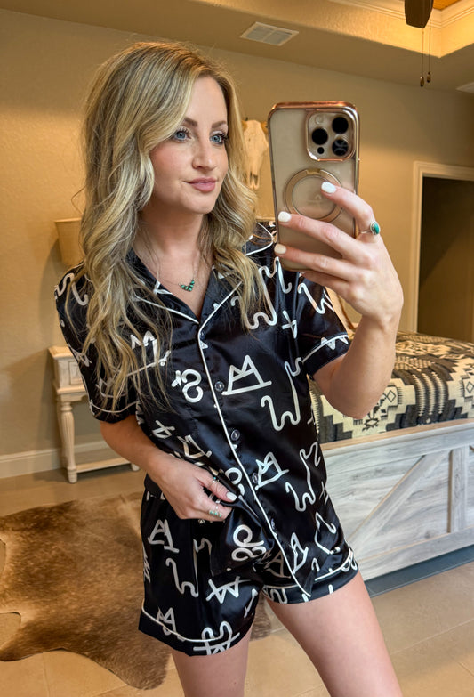 Branded Pajama Set
