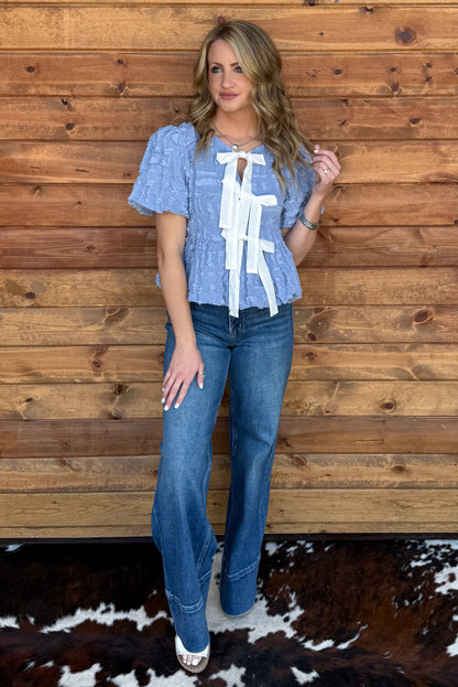 The Libby Blouse *Blue