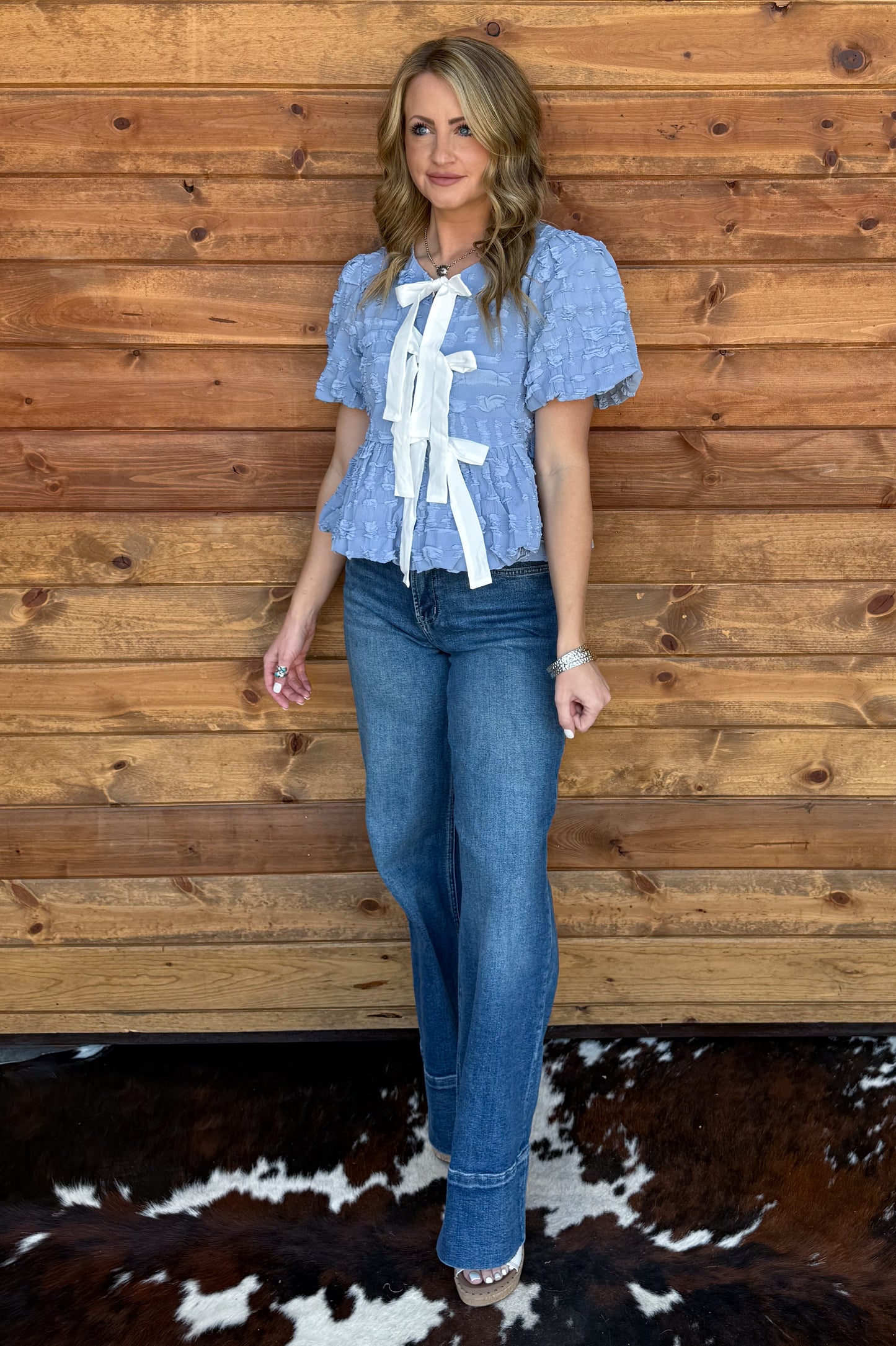 The Libby Blouse *Blue