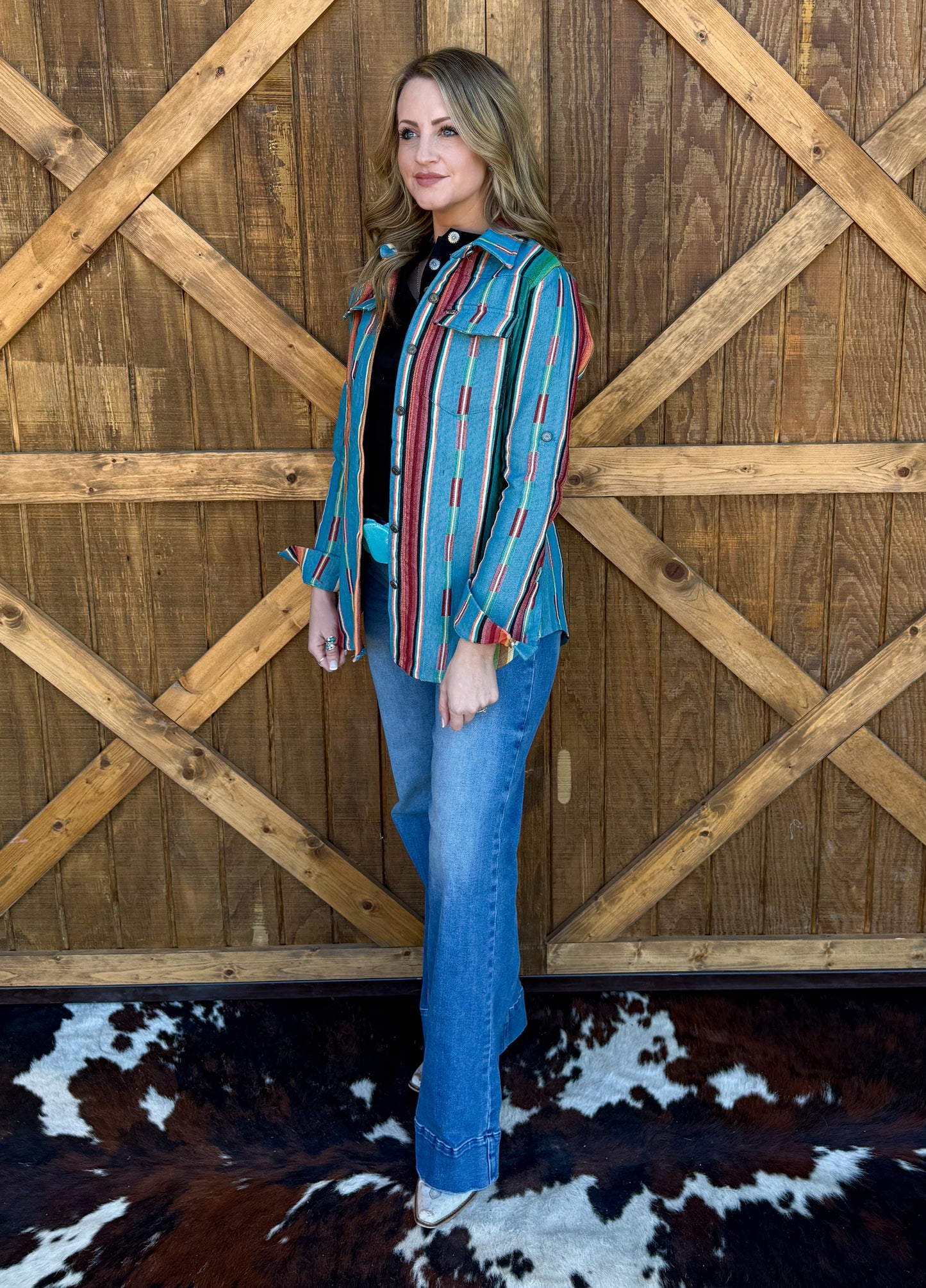 Serape Valley Button-Up