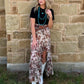 Cowboy Mesh Ruffle Skirt