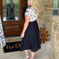 Fool Hearted Memory Skirt - Black